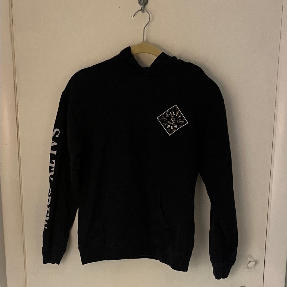 Salty Crew Black Pullover Hoodie
